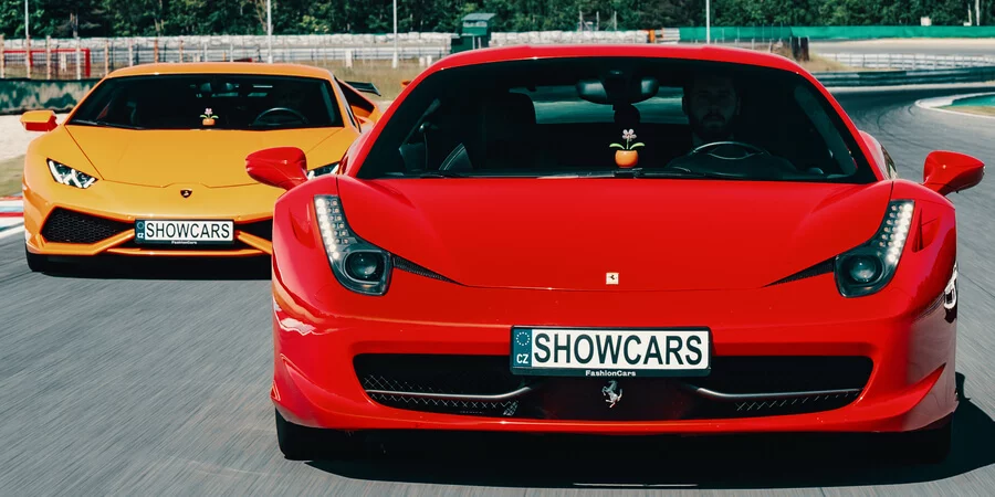 Jízda ve Ferrari 458 Italia v Praze